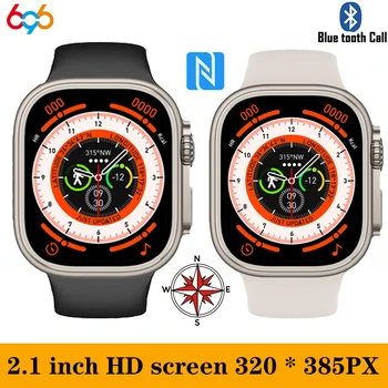 S18 Seria Ultra 8 Ceas Inteligent 2023 NFC Dinte Apel AI Voce Asistent Smartwatch Pentru Barbati Femei Impermeabil Busola Ceasuri