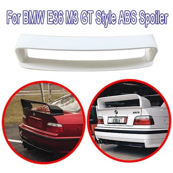 Pentru BMW Seria 3 E36 1990-2000 SpoilerABS Materail Plastic Nevopsite sau Sticloasă Negru Spoiler Pentru BMW E36 M3 Aripa Spate