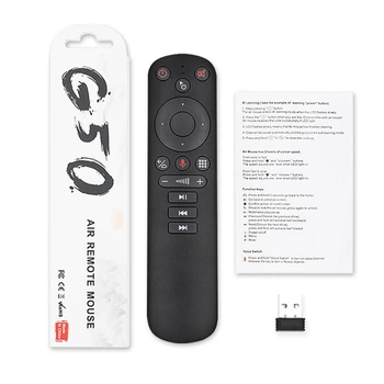 G50S Wireless Zbor Air Mouse Giroscop 2.4 G de Voce Inteligent de Control de la Distanță pentru TV Box DXAC