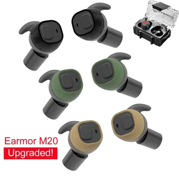 Earmor M20 MOD3 tactice cască electronic anti-zgomot dopuri de anulare a zgomotului pentru fotografiere de protecție a auzului