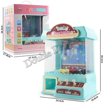 Electronice Gheara Automat pentru Copiii de Veghe Alarma Monedă Cabinetul Mini Masina de Arcade Jucarii Copii Cadouri Kit de Vânzare
