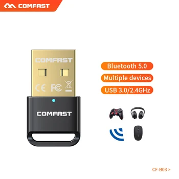 Free driver BT5.0 USB Dongle Bluetooth Adaptor pentru Difuzor PC Mouse-ul fără Fir Bluetooth Audio Receiver Transmitter Mini Adaptor
