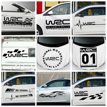 Autocolant auto WRC Autocolante Urss Decalcomanii de Vinil Decalcomanii Creatoare de Moda Mașină Plină Corpul de la Cap Styling Autocolante.