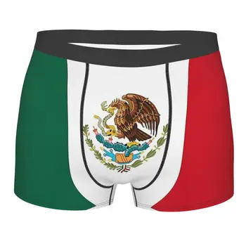 Mexcian Mexic Plapuma Autocolant Drapelul Național Chiloți Breathbale Chilotei Sex Masculin Lenjerie Pantaloni Scurți Confortabil Boxeri