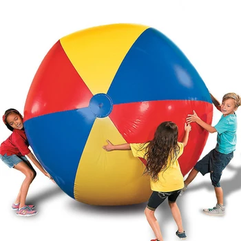 1buc Vânzare Fierbinte copii pentru Copii pentru Adulti Piscina Plaja Juca Ball Trei culori Îngroșat PVC Volei de Apă de Fotbal Petrecere în aer liber pentru Copii Jucarii