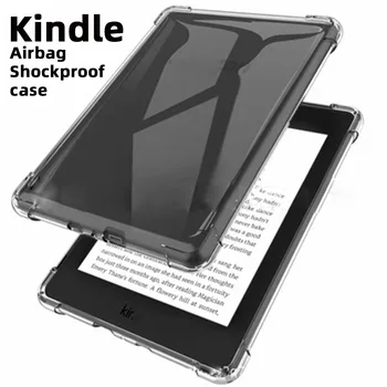 Capac transparent pentru Kindle Caz KPW4 Paperwhite 5 2021 Coajă de Silicon pentru Kindle KPW5 Antișoc Protecție Paperwhite 4 10 2018