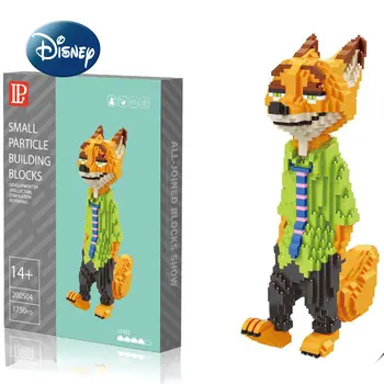 Disney Judnick Noul Mini Bloc Jucărie DIY de Desene animate Drăguț Model 3D 28cm Copii Puzzle Bloc Cadouri pentru Copii