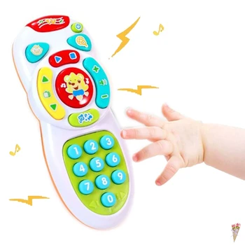 Jucarii pentru copii Muzica Telefon Mobil TV Control de la Distanță Devreme Jucarii Educative Electric de Învățare Mașină de Jucărie Cadouri