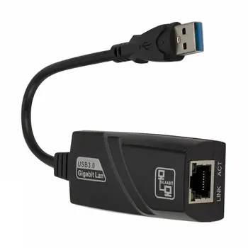 Cablu USB 3.0 La Gigabit Ethernet RJ45 LAN (10/100/1000) Mbps Adaptor de Rețea Rețea Ethernet Card Pentru PC Dropshipping