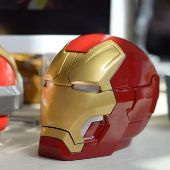 Avengers Iron Man Creativitate Personalitate Scrumiera Figura Model De Jucărie Ornamente Ironman Casca Rășină Acasă Decoratiuni Cadouri