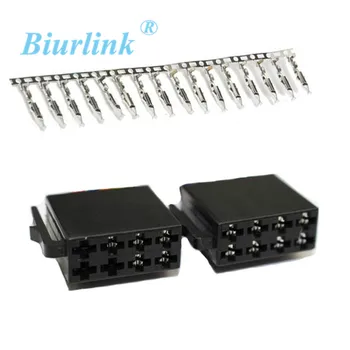 Biurlink Mini ISO cu 8 Pini pentru Bloc Terminal Priză Conectorul Fasciculului de Cablu Conector ISO 8pini Port