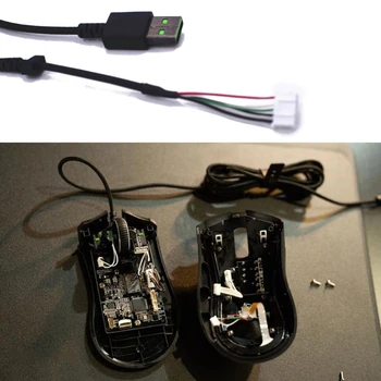 Mouse-ul USB Cablu pentru Razer Mamba Elite Mouse-ul de Înlocuire Accesorii Durabil Rezistent la Uzura Nailon Linie de 2.2 m W3JD