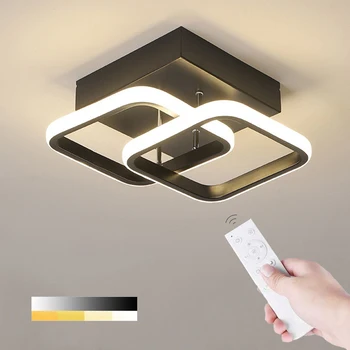 Pătrat Plafon Lumina LED Lustre Corpuri de Iluminat Pentru Dormitor, Sufragerie, Hol Intrare Mic Culoar Culoar de Lumină Lampă