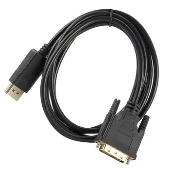 DisplayPort DP-DVI Cablu de sex Masculin de sex Masculin Display Port la DVI Adaptor de Conectare Cablu Convertor pentru HDTV, PC, Laptop, Proiector