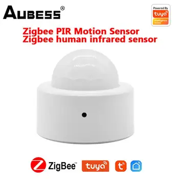 Aubess Zigbee Smart Senzor de Corpul Uman Inteligent fără Fir Corpul Mișcare PIR Senzor de Mișcare Zigbee Folosi Cu Gateway Tuya de Viață Inteligentă App