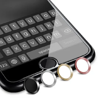 Aluminiu Touch ID Home Buton Autocolant pentru iPhone 7/6S/6, 7/6S/6 Plus, SE/5S, cu Amprenta de Identificare Functio