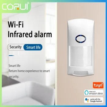 CORUI Tuya WiFi Inteligent Detector de Infraroșu Senzor de Miscare cu Alarma Compatibil Cu Smart Home Gadget de Viață Inteligentă Smart Senzor de Corpul Uman