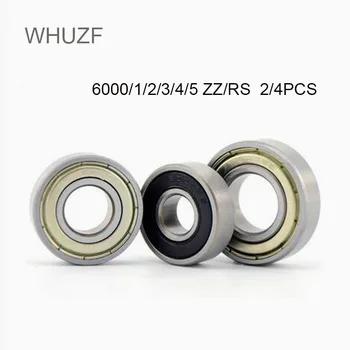 WHUZF 2/4buc 6000 6001 6002 ZZ 2Z 6003 6004 6005 2RS RS ZZ RS RZ 2RZ Cauciuc Sigilat Rulment Profunde Groove Miniatură Rulment