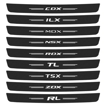 Masina din Spate, Portbagaj, Bara de protecție Usa Benzi Autocolante Anti-Zgârieturi Decalcomanii pentru Acura TL LHD TSX MDX RSX TLX-L RDX CDX NSX RL RLX ZDX Logo-ul