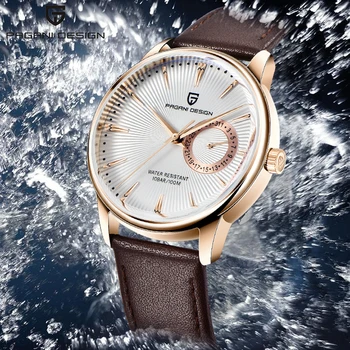 PAGANI DESIGN Bărbați Ceasuri de lux cuarț oameni de Afaceri din piele ceas de mână mens impermeabil ceas relogio masculino 2019