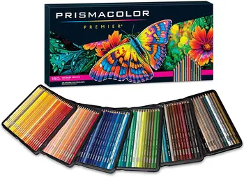 Premier Original, Creioane Colorate 12/24/48 Culori Rechizite pentru Desen Schiță de Colorat pentru Adulți