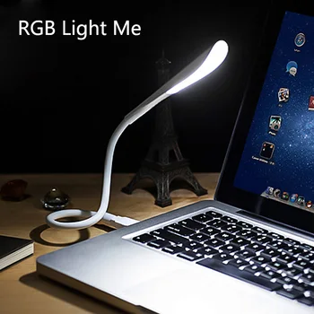 Mini Laptop-uri Portabile USB LED Lumina Senzor Tactil Estompat Masă Lampă de Birou pentru Putere Banca Camping PC Laptop-uri Carte de Iluminat de Noapte
