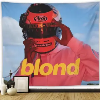 Blonda Frank Ocean Album Tapiserie Decor De Perete De Artă Poster Amuzant Meme Tesatura Tapiserie Estetice Acasă Decorare Petrecere Fundaluri