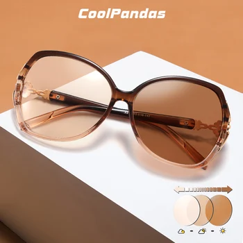 CoolPandas 2022 Nou Design Fotocromatică Polarizat ochelari de Soare Femei Trend Cameleon Colorat Lentile UV400 Ochelari de Oculos de sol