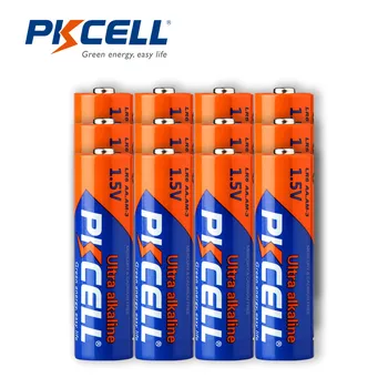 12PCS PKCELL LR6 AA 1.5 V E91 AM3 MN1500 Baterii Alcaline Uscate Baterie Primară pilas 2A AA Baterias Bateria Bateriile