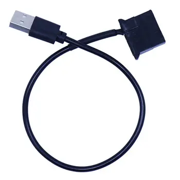 1 buc USB la 4 Pin Molex Fan Cablu de Alimentare Calculator Cazul Adaptor Cablu 4Pin de sex Feminin la 5V USB de sex Masculin Cablu Adaptor USB