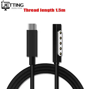 3A Încărcare Rapidă Cablu 65W Tip C Cablu USB de 1.5 m-Tip C C Alimentare PD Adaptor Încărcător forMicrosoft-Surface Pro 1/ 2 Comprimat