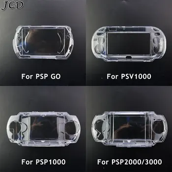 JCD Cristal carcasa de Protectie Hard Shell pentru PS Vita PSV 1000 2000 PSP Go Transparent Capac Protecție Pentru PSP1000 2000 300