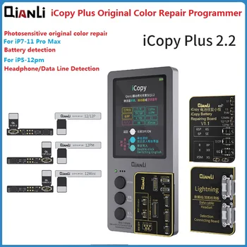 Qianli iCopy Plus 2.2 Original Culoare Reparații Programator Cu Baterie de Testare Bord LCD Ecran Pentru Telefon 7 8 8P La 11PM 12 Instrumente