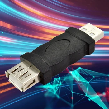 USB 2.0 Tip a, tată, să 1394 6P Feminin Cuplaj de Adaptor Conector Cablu de Date Extender Mini Changer Converter Pentru PC, Laptop