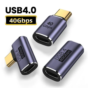 USB4.0 40Gbps Adaptor OTG Thunderbolt3 8K 60Hz 100W 5A C USB de Tip C de Încărcare Rapidă Convertor USB C Date Adaptor Pentru Macbook