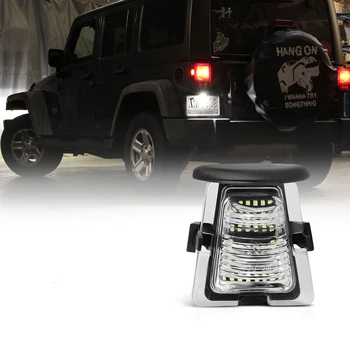 Pentru Jeep Wrangler JL JK JKU perioada 2007-2020 LED Alb Bara Spate Portbagaj Numărul de Înmatriculare Indicator luminos Accesorii