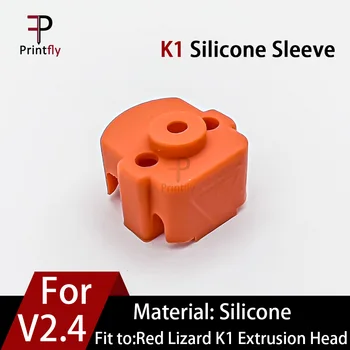 Printfly Imprimantă 3D Voron 2.4 Red Lizard V3 Pro și K1 Extrudare Cap Izolație Manșon de Silicon Rezistent la Temperaturi Ridicate
