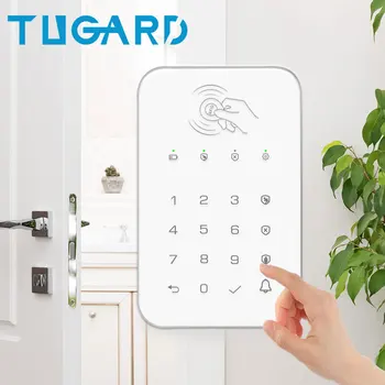 TUGARD K10 433Mhz Tastatură fără Fir Panou de Control Card RFID Tastatura pentru Gsm Hoț Gazdă Sistem de Alarma de Securitate