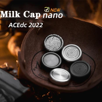 ACEdc Lapte Pac Haptic Monede Mini Nano 2022 Gravură Metal Nou Jucărie de Decompresie Jucărie EDC Gyro Joc Valul Cadou