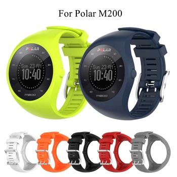 Silicon Bratara Curea pentru Polar M200 Watchband Ceas Inteligent Brățară Sport Înlocuire Curea pentru PolarM200 GPS Trupa Cu instrumentul de