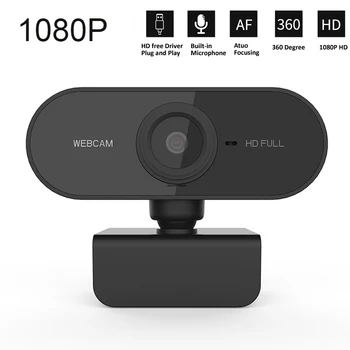 2023 nou Webcam 1080P Calculator PC Camera Web cu Microfon Rotativ Camere pentru transmisiunea Live Video Apel Conferință de Munca