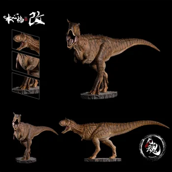 Nanmu Studio Carnotaurus 2.0 Ranger Figura Dinozaur Model Animal Colector Jucărie Scena Decor De Culoare Maro