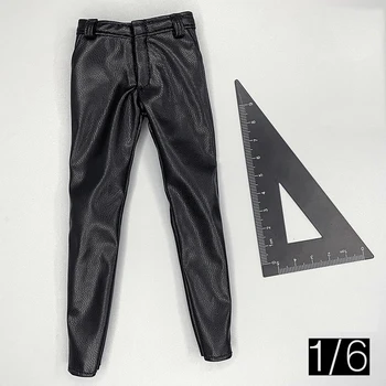 3ATOYS 1/6 Trendy Pentru Baieti Slim Pantaloni Negri Pantaloni Model De 12 țoli SHF MEZCO Figurine de Colectie