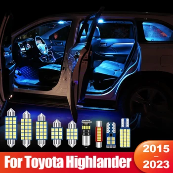 Pentru Toyota Highlander XU50 XU70 Kluger 2015 Și 2018 2019 2020 2021 2022 2023 LED-uri Auto de Interior Lămpi Oglindă Lumina Accesorii