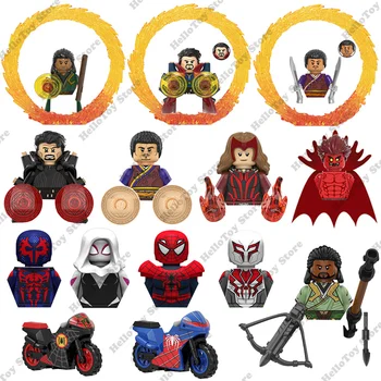 Noul Doctor Ciudat 2 Wong Supereroi, Spiderman Mini Figurine Cărămizi, Blocuri Asambla Papusi Model Pentru Copii Jucarii Cadou