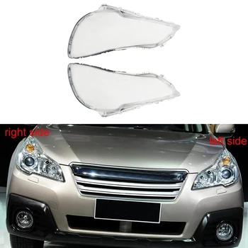 2 BUC Masina Abajur Faruri Capacul Transparent Cap de Lumină Lampă de Sticlă Coajă Masca pentru Subaru Legacy Outback 2010-2015
