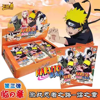 2BOX NOU Clasic Anime Naruto Blast Capitolul Al Treilea Glonț de Colectare Carte Sasuke SP de Joc Carte de Ziua de nastere Cadou de Crăciun