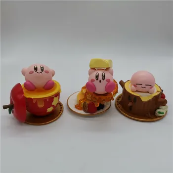 BANDAI Acțiune Reală Figura Kirby Jingpin Ex Cashapou Asamblate Drăguț Scena Versiune Q Modelul de Decor Jucărie