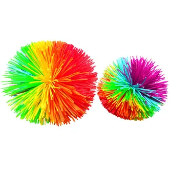 6cm 9cm Cauciuc Colorate Sârmă Mingea Jucării Pentru Copii Anti-Stres Elastic Minge pentru Copii Noutate Jucarii Amuzante de Cauciuc Jucărie Minge