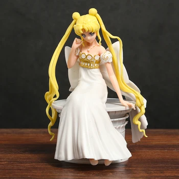 Ichiban Kuji Lastone Special de Culoare Sailor Moon Eternal Princess Serenity Figura Papusa PVC Desktop Model de Jucărie pentru Colletible